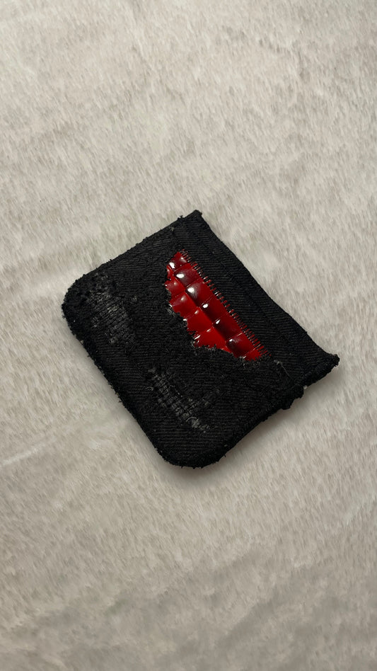 Bloody cardholder
