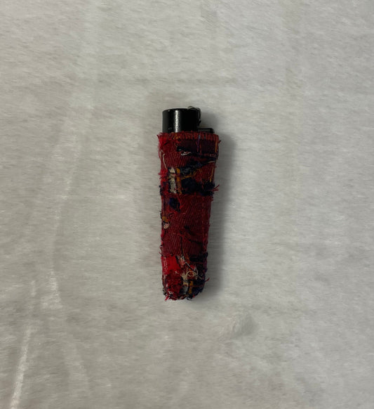Red flannel lighter